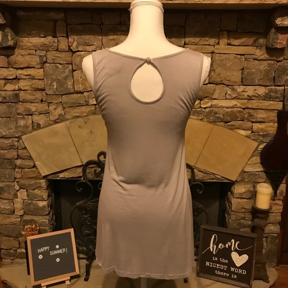 Romeo and Juliet Couture Gold Beaded Tank Small - Picture 2 of 7